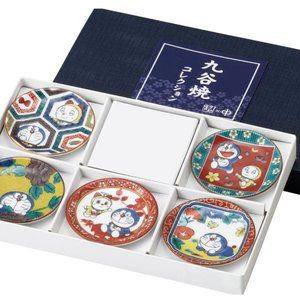 Kaneshotouki Doraemon Dish, Small Plate, Bean Plate, Approx. 2.4 inches